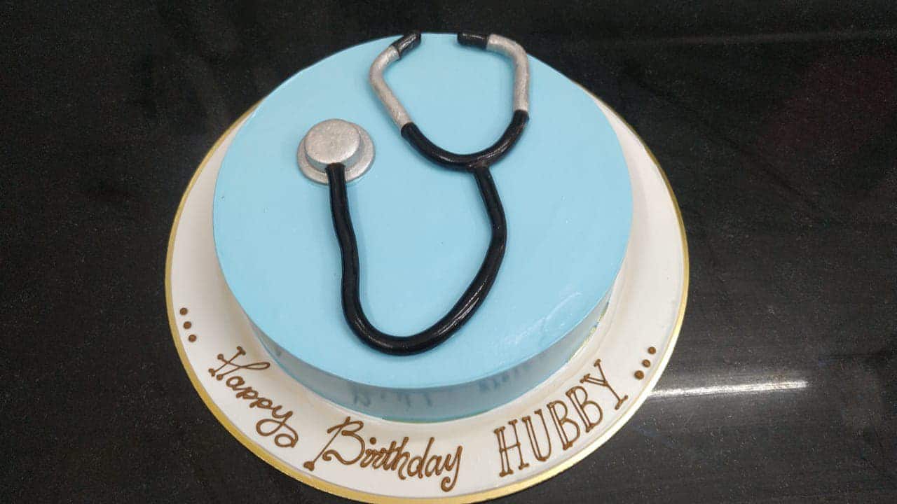 Medical Stethoscope Cake