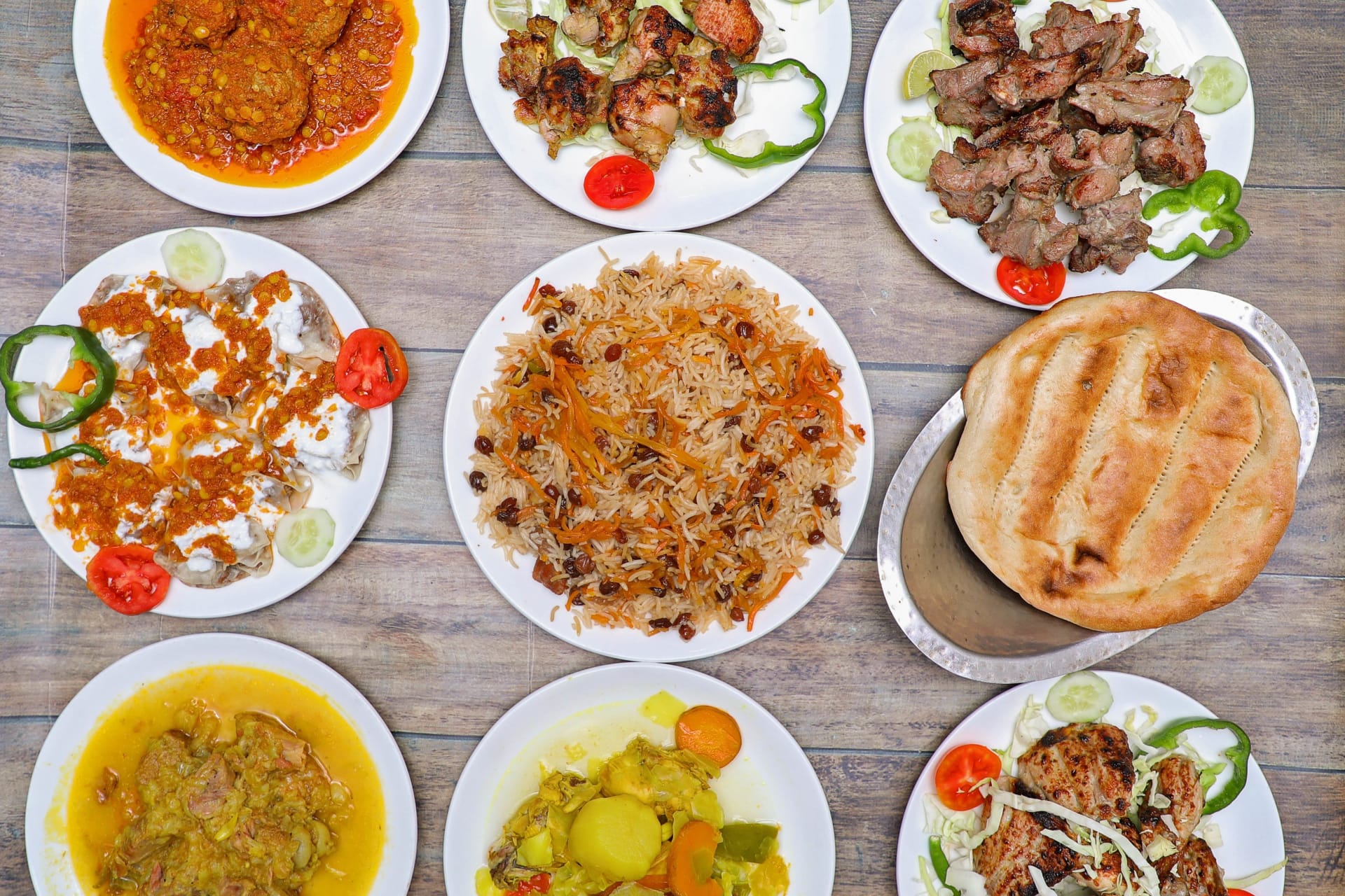 afghani restaurants, afghani food, afghan food, kebabs, tandoori chicken - Kabul Delhi Restaurant - img1