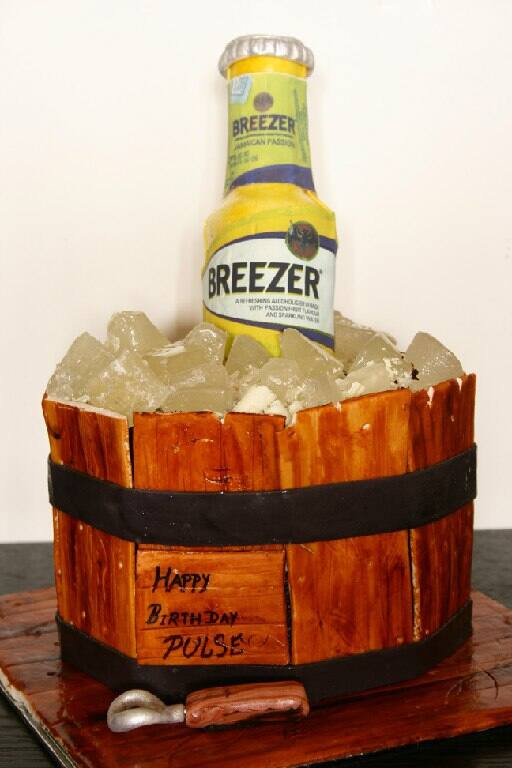 Breezer Bottle Cake - CakeCentral.com