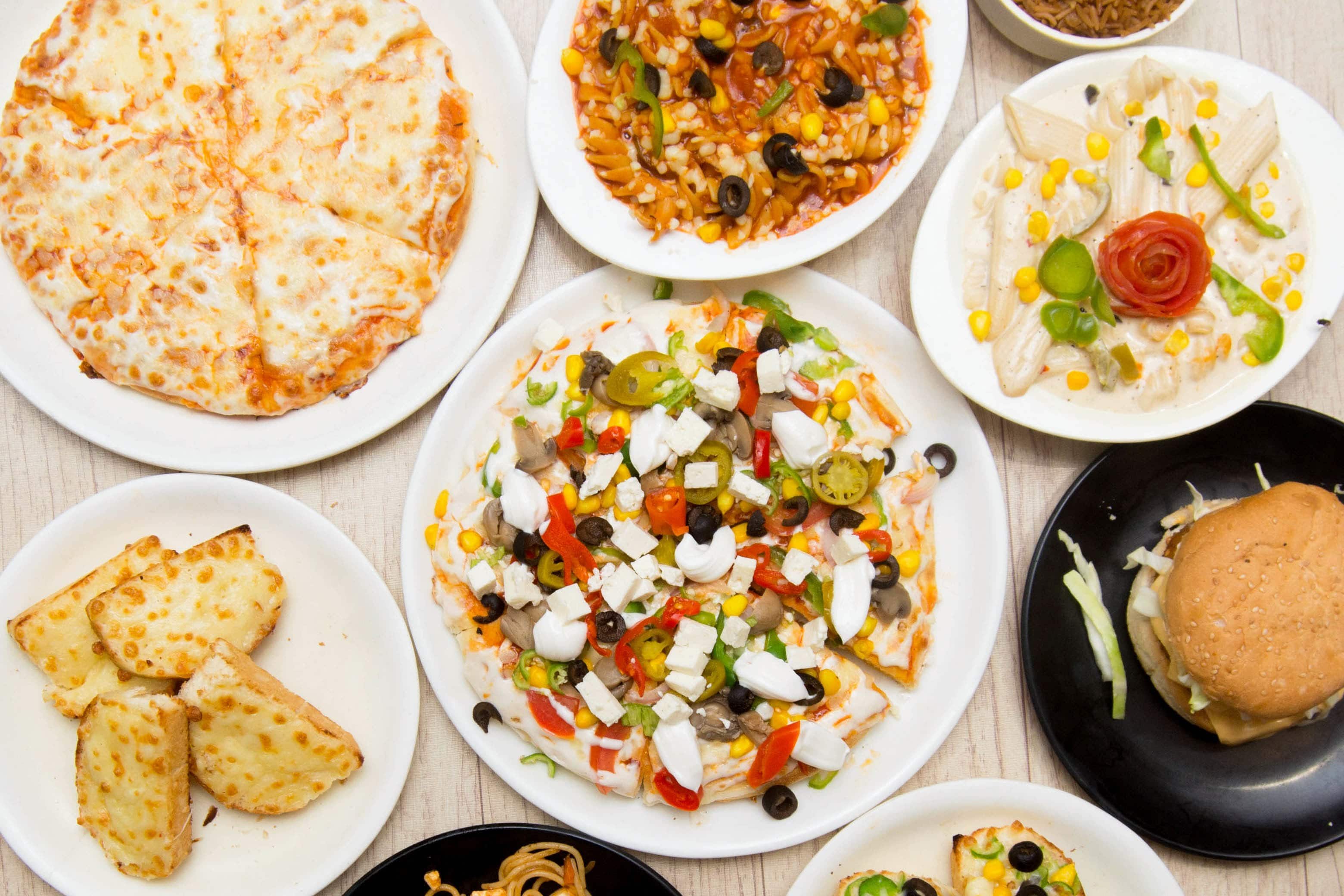 The Pizza Unlimited Menu, Menu for The Pizza Unlimited, Pink City, Jaipur