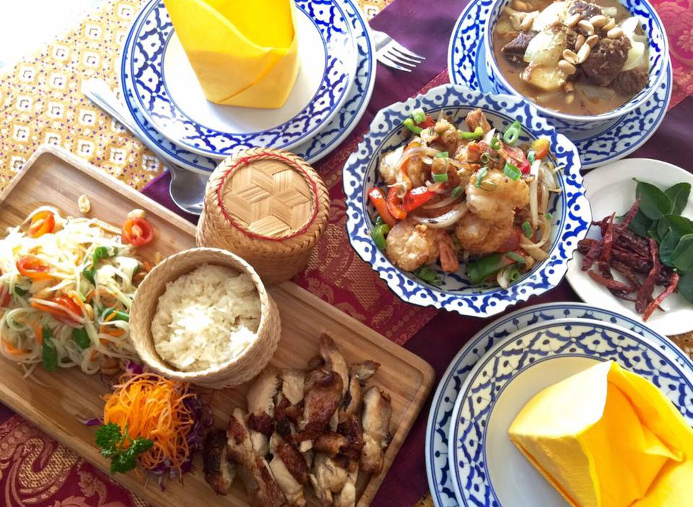 Menu of Ruean Phae Thai Restaurant, Ascot & Hamilton, Brisbane