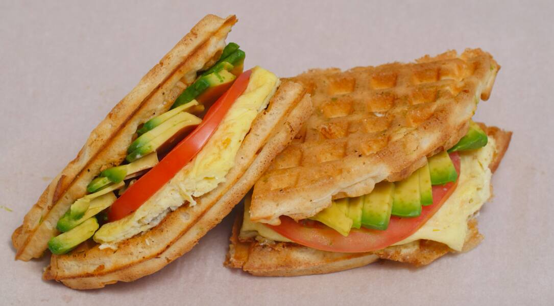 Menu of Waffle Frenzy, Downtown, Vancouver