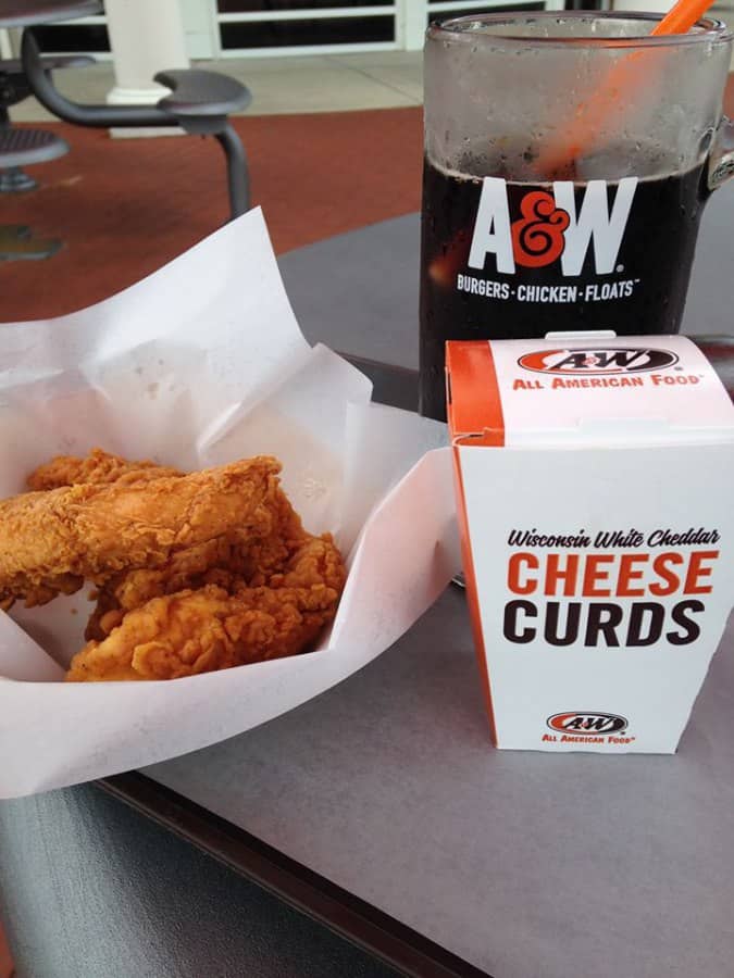 A&W Burgers Chicken Floats, Nicholasville Road Area, Lexington