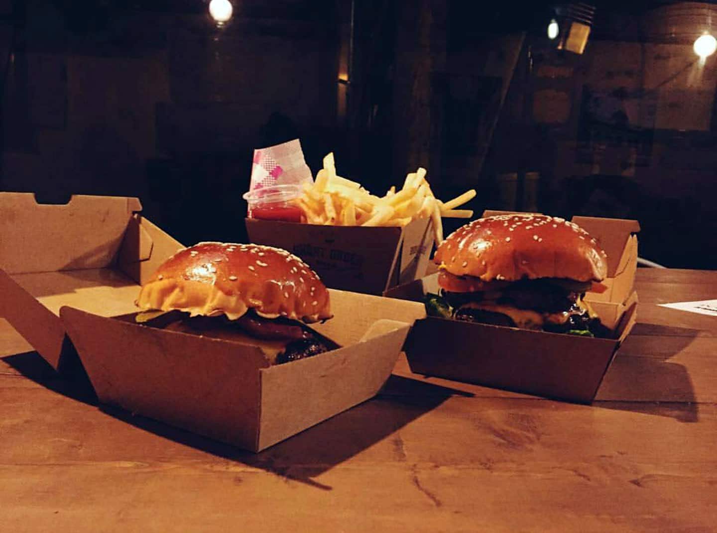 Menu of Short Order Burger Co., Fremantle, Perth