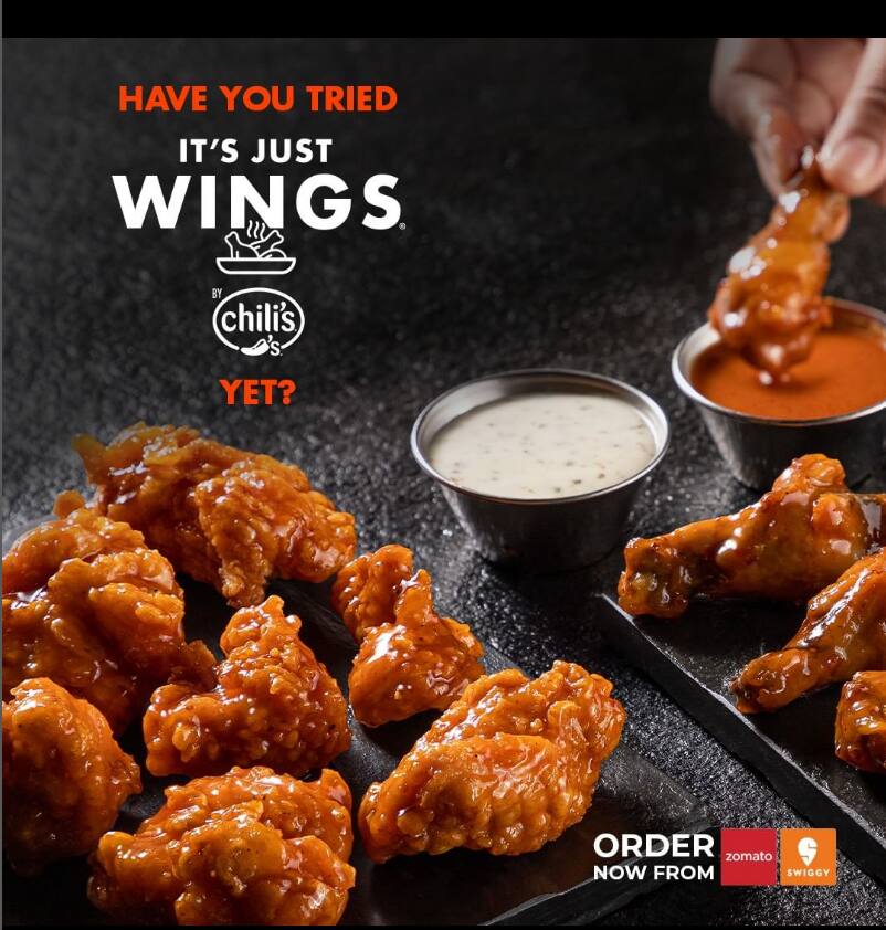 It's Just Wings By Chili's, Sahid Nagar order online - Zomato