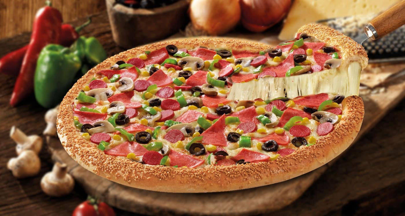 4 Peynirli Pizza Domino S Sempoa Dunia