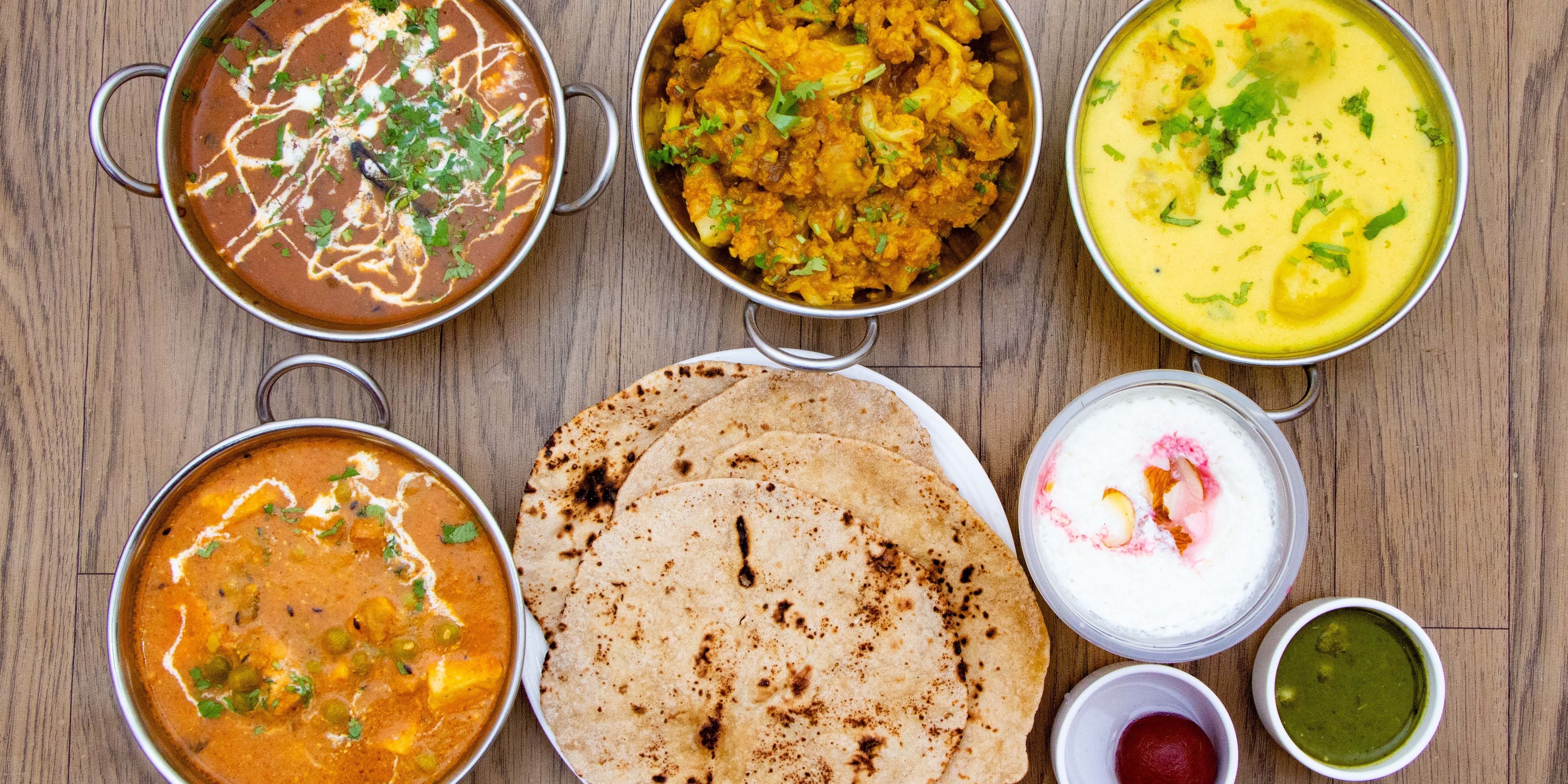 Menu of Raju Vaishnav Dhaba, East of Kailash, New Delhi