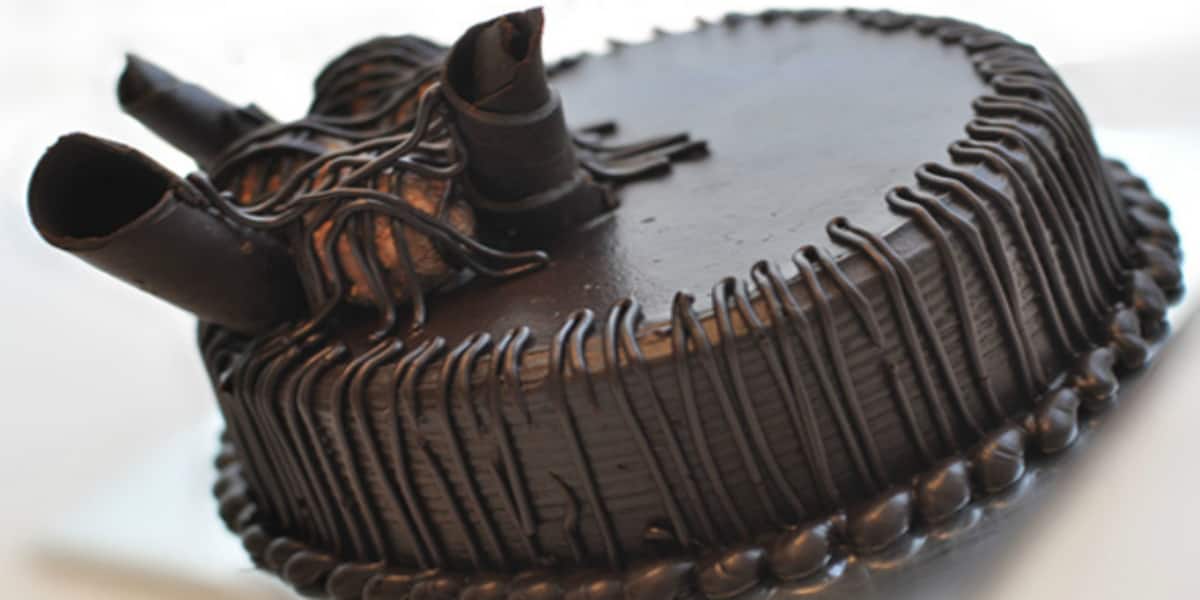 Divine Belgian Chocolate Mousse Cake - Dello Mano