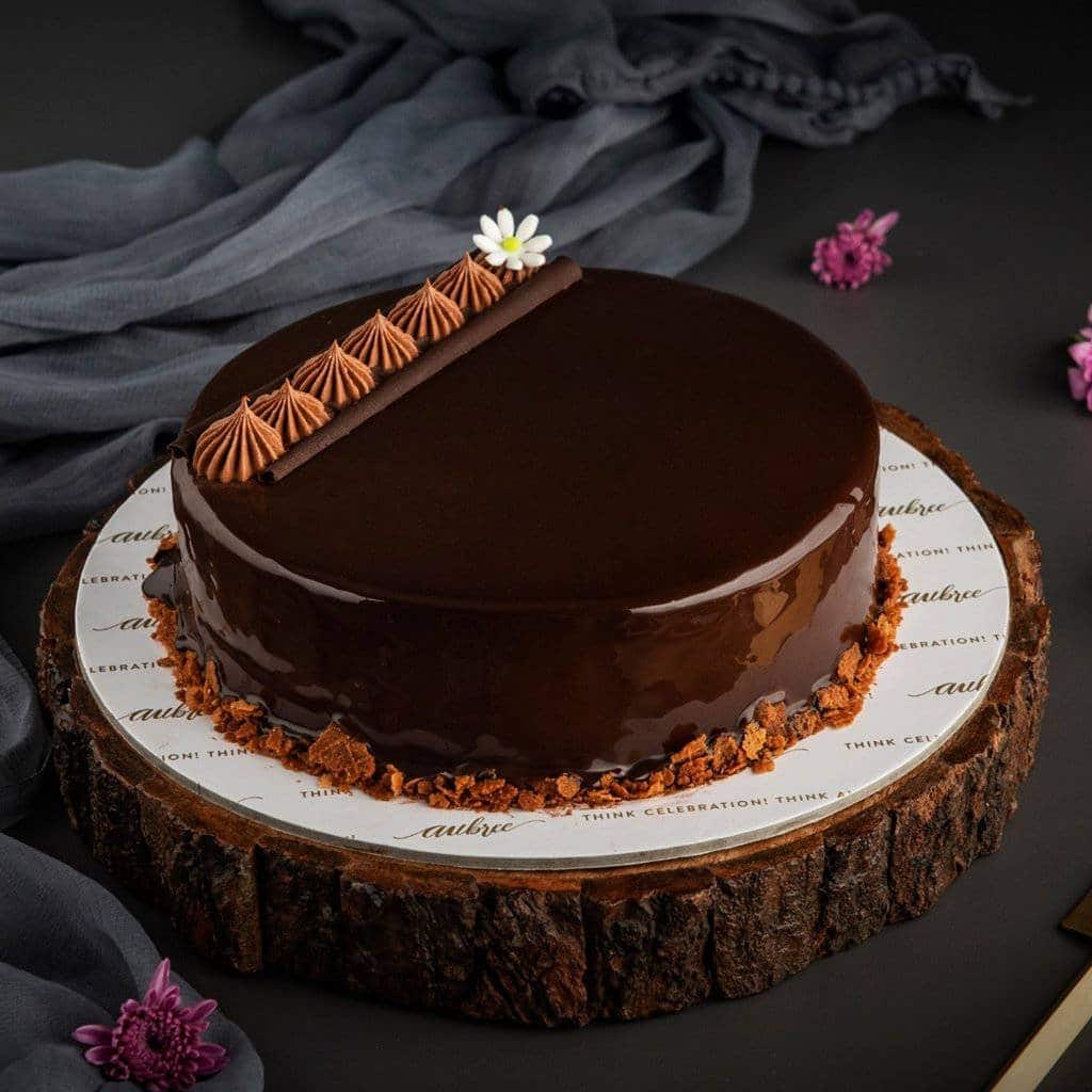 Buy Aubree Fresh Cake - Choco Hazelnut, Eggless 1 kg Online at Best Price.  of Rs null - bigbasket