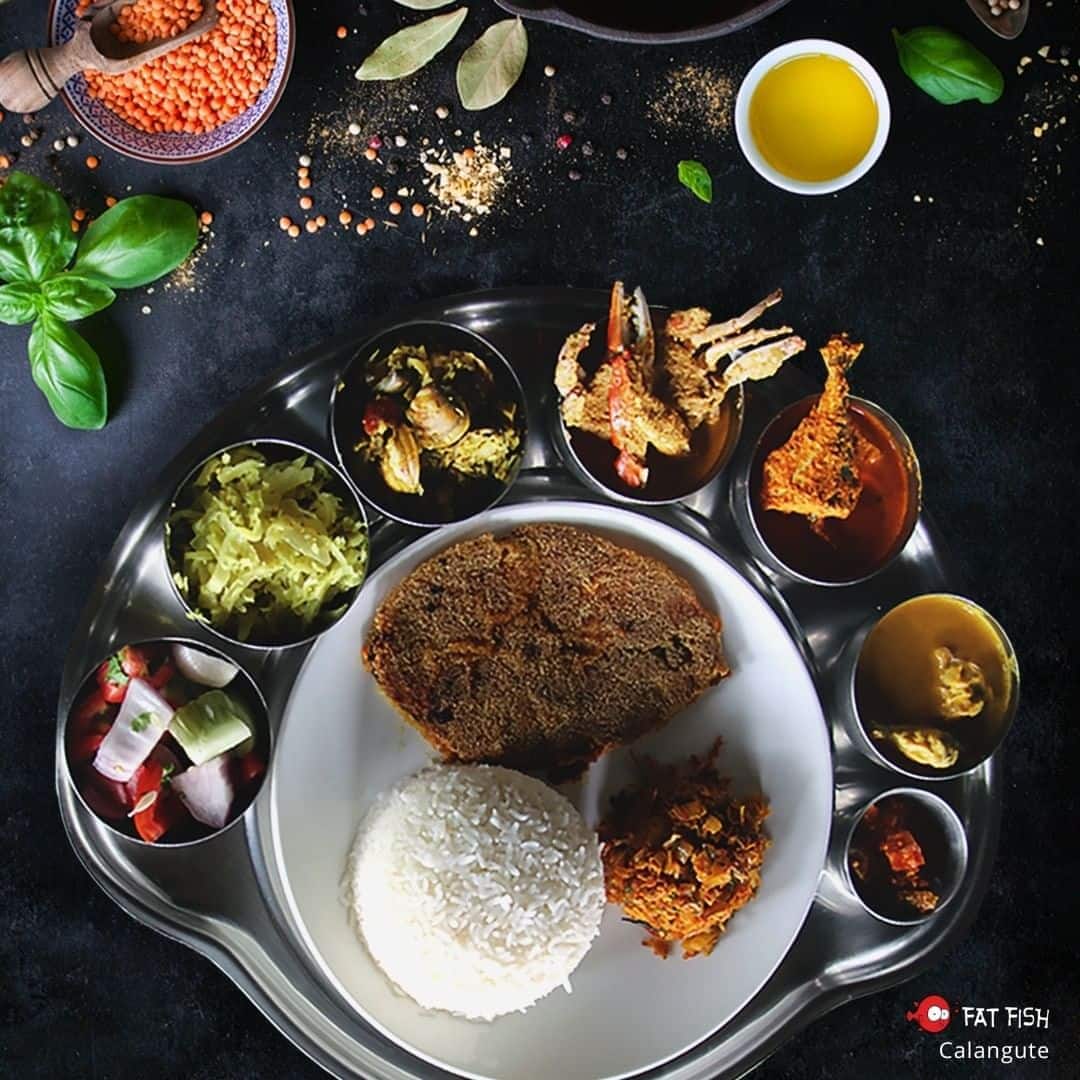 goan fish thali, coconut goan fish thali, ritz classic fish thali - Fat Fish - img2