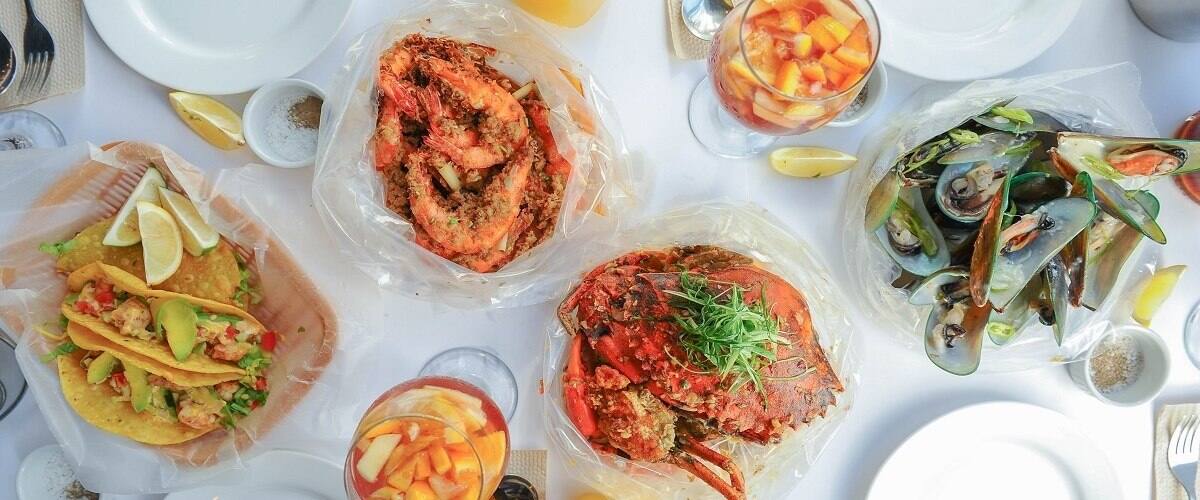 Shrimp Bucket Menu, Menu for Shrimp Bucket, Don Jose, Santa Rosa