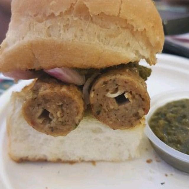 chicken kabab pav