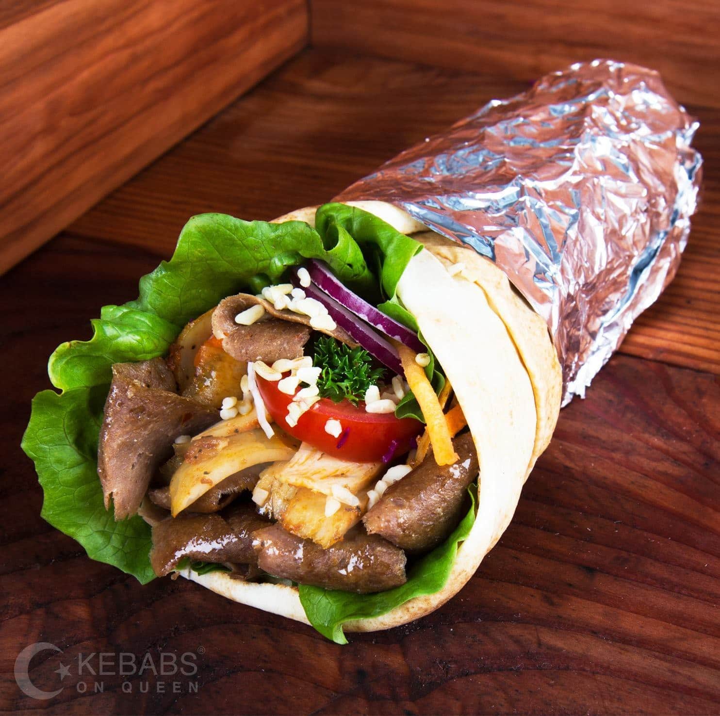 Menu of Kebabs On Queen, Newmarket, Auckland