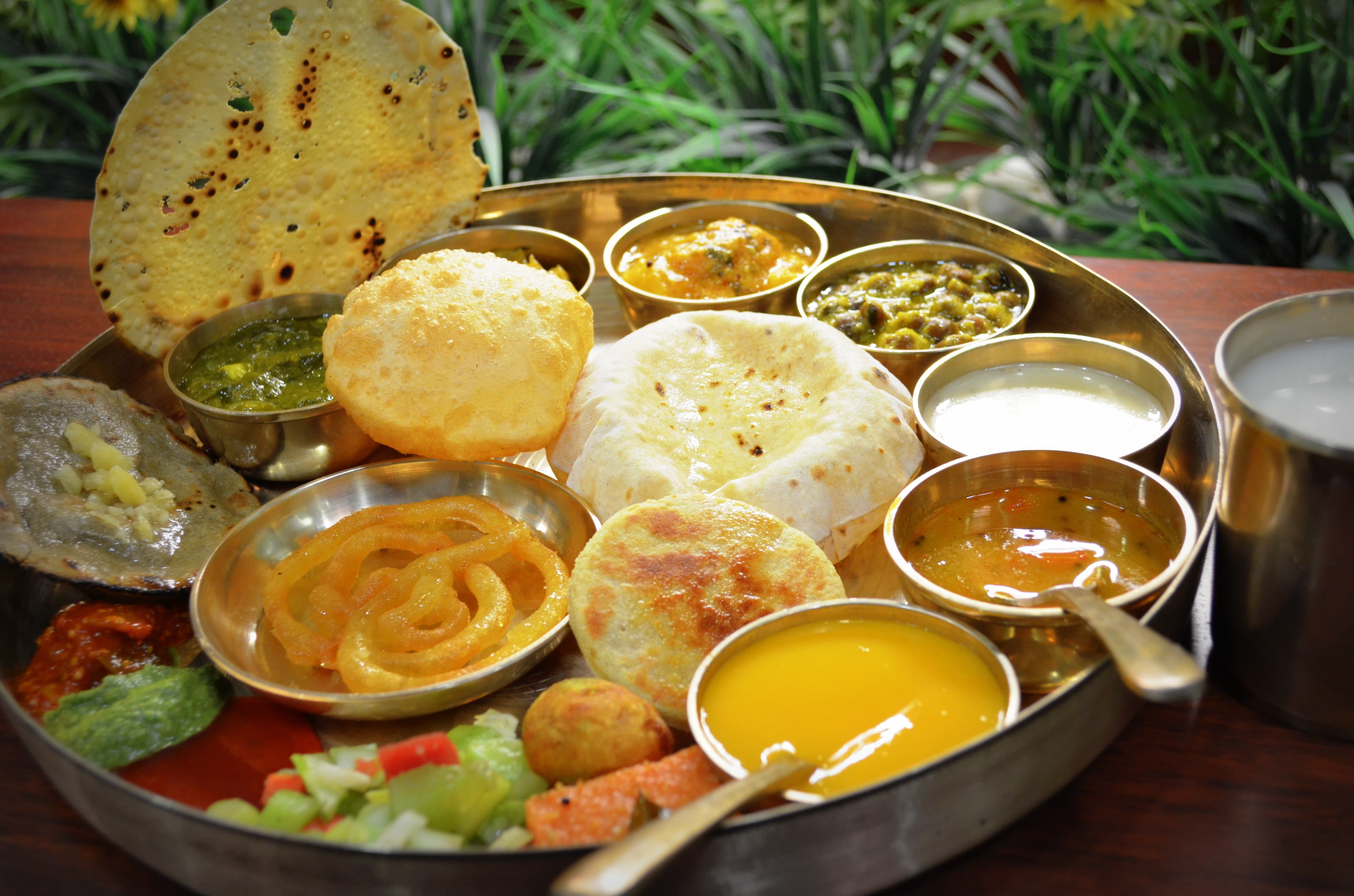 The Raj Thaal Menu, Menu For The Raj Thaal, Bopal, Ahmedabad