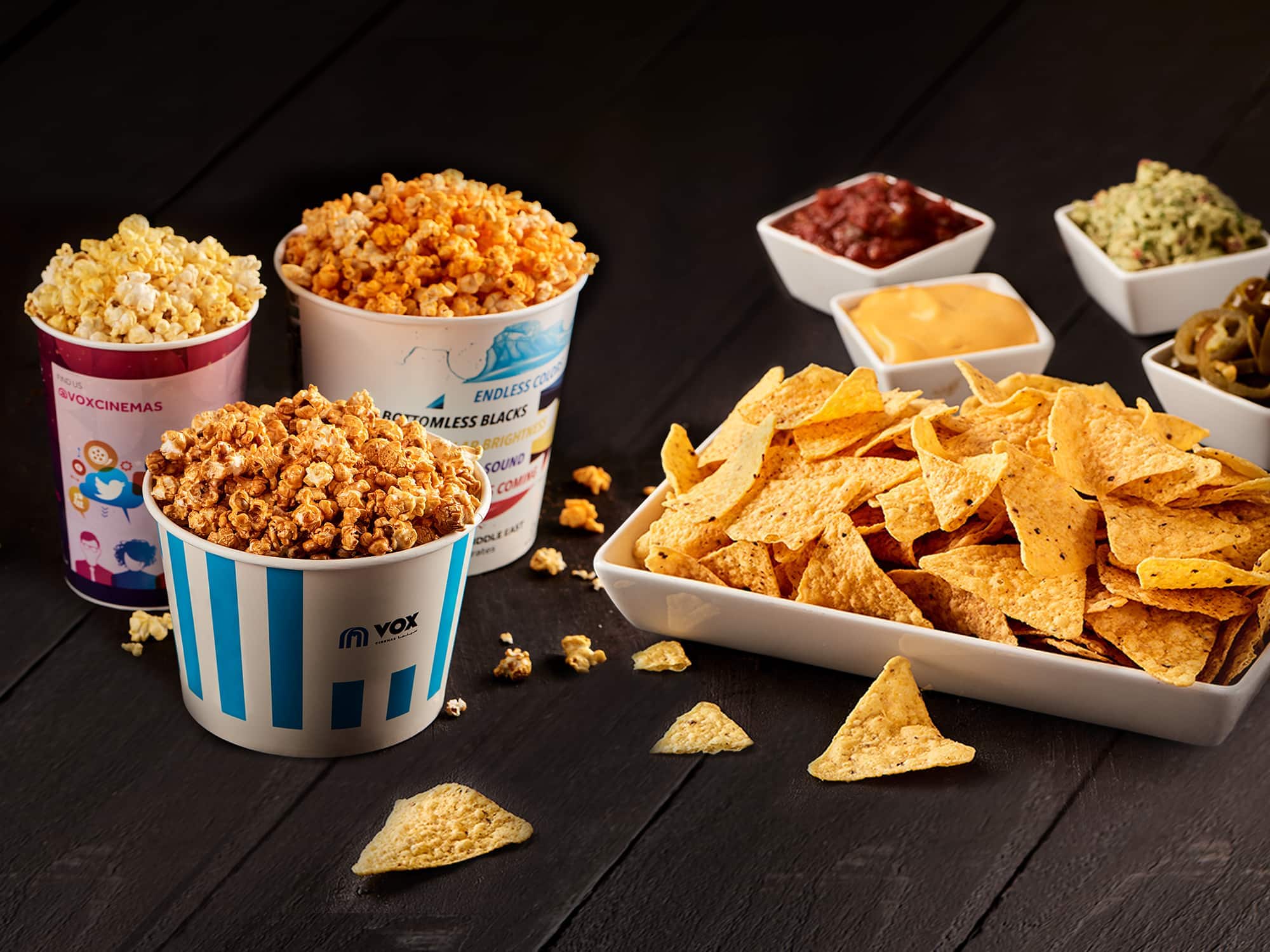 Menu of VOX Cinemas, Al Maryah Island, Abu Dhabi