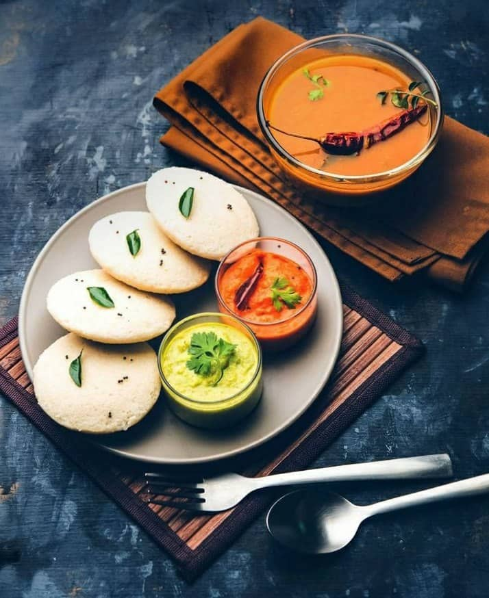 south indian food idli Stock Photo - Alamy