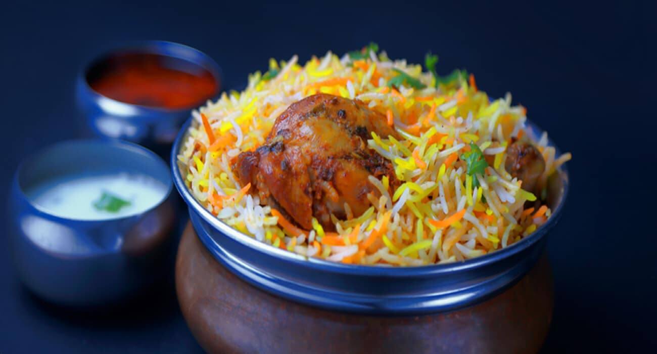 chicken handi biryani