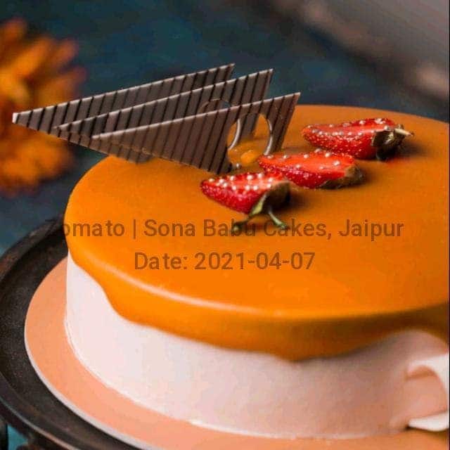 ❤️ Red White Heart Happy Birthday Cake For To You Sona