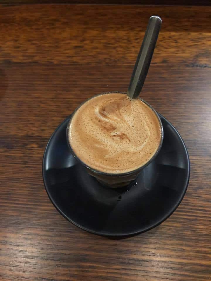 Menu of Dans Coffee Haus, Blaxland, Sydney