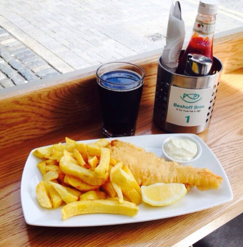 Beshoff Bros Menu, Menu for Beshoff Bros, Clontarf, Dublin