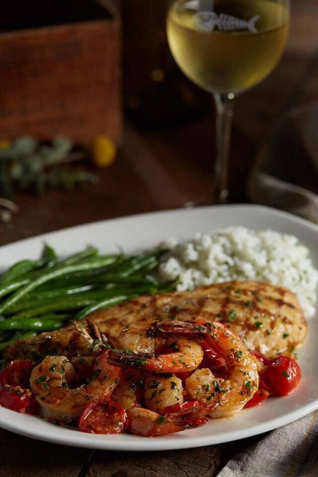 bonefish grill sea scallops & shrimp