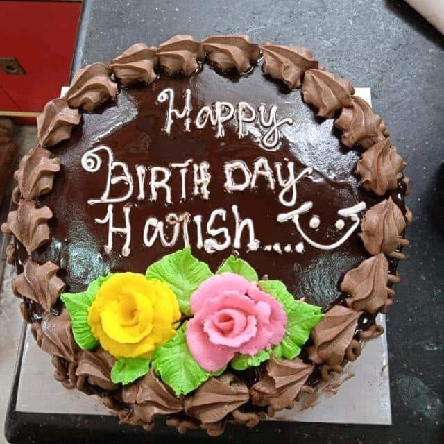 ❤️ Best Chocolate Birthday Cake For Harish