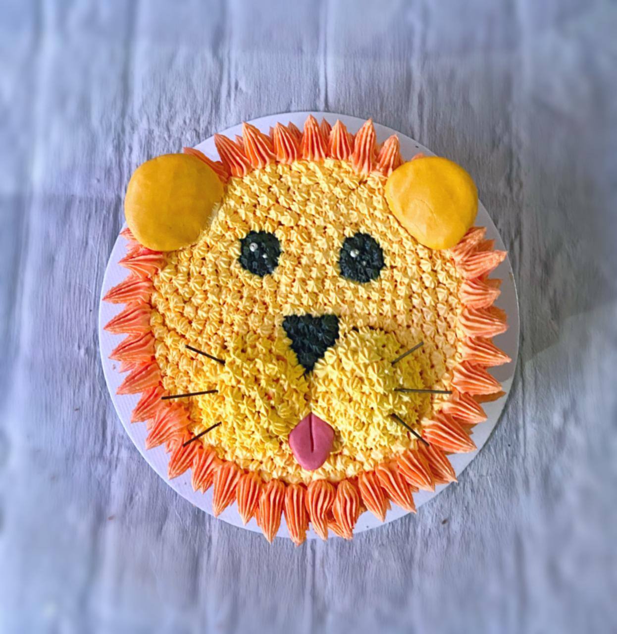 Coolest Lion Cake