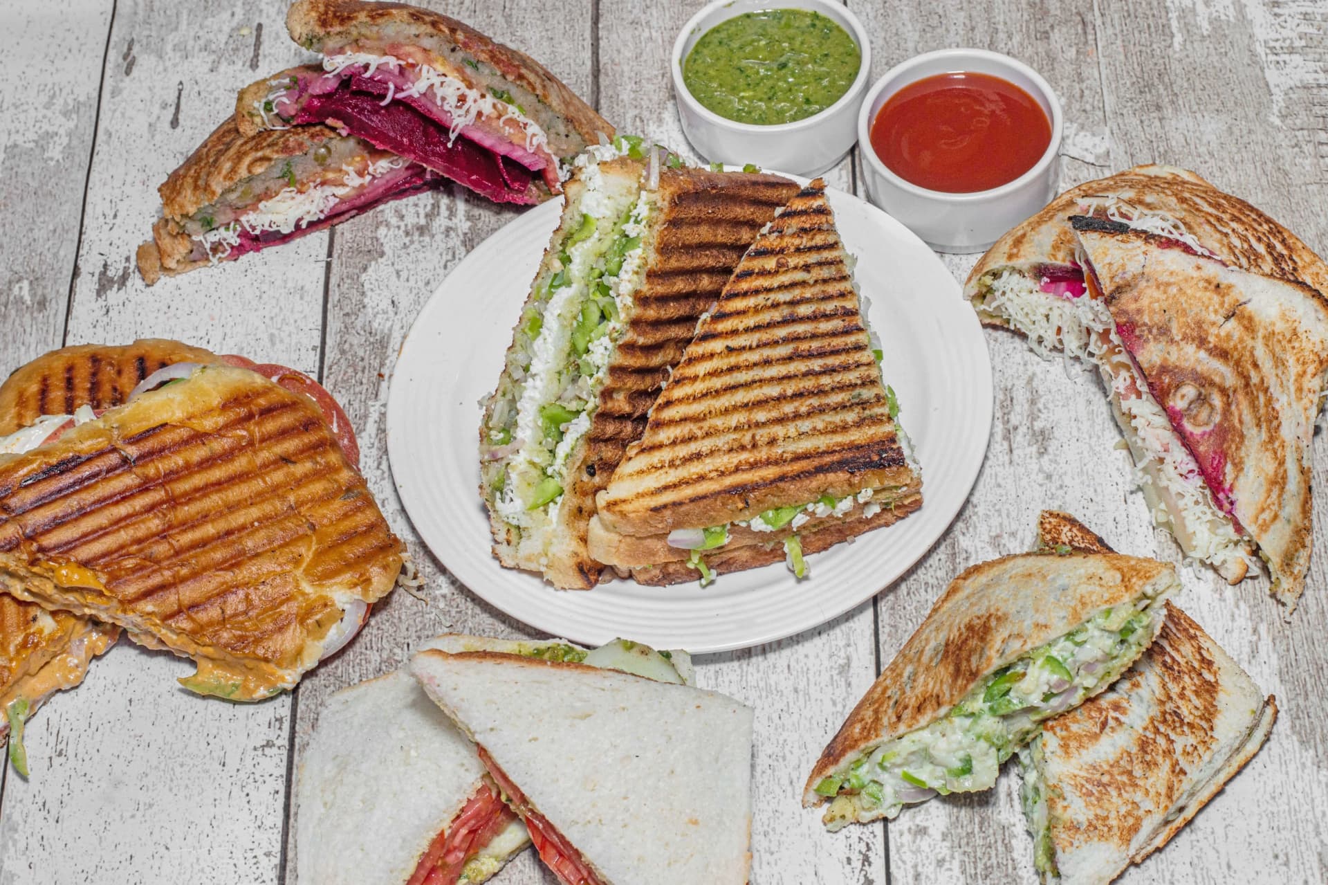 Panini, chicken sandwich, grilled chicken sandwich, Fish sandwich, popeyes chicken sandwich, subway sandwich, chicken club, hoagies, blt sandwichP - Lucky Sandwich & Pizza Corner - img1
