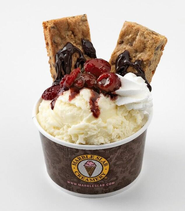 Menu of Marble Slab Creamery, Oakville, Toronto