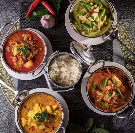 Menu of Siam Samrarn, West End, Brisbane