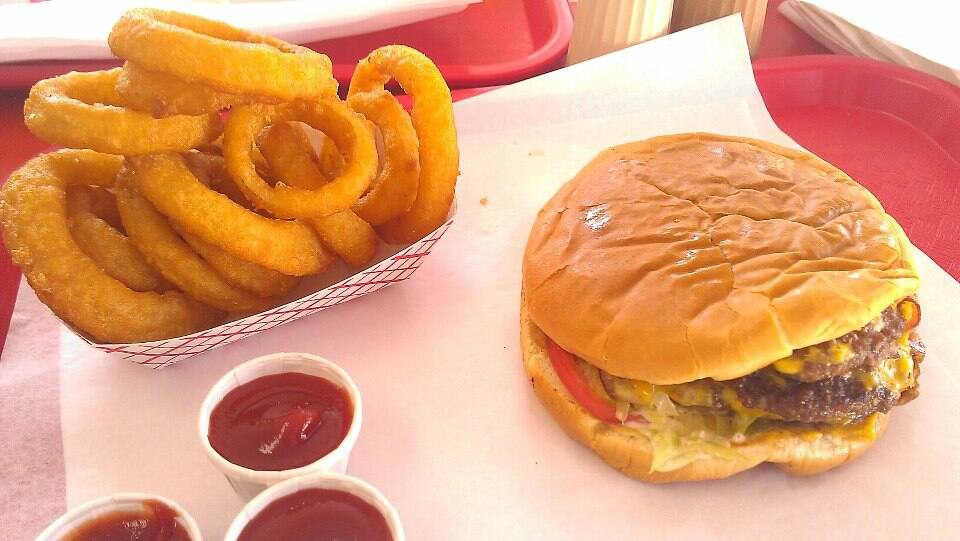 Menu of Griff's Hamburgers, Fort Worth, Haltom City