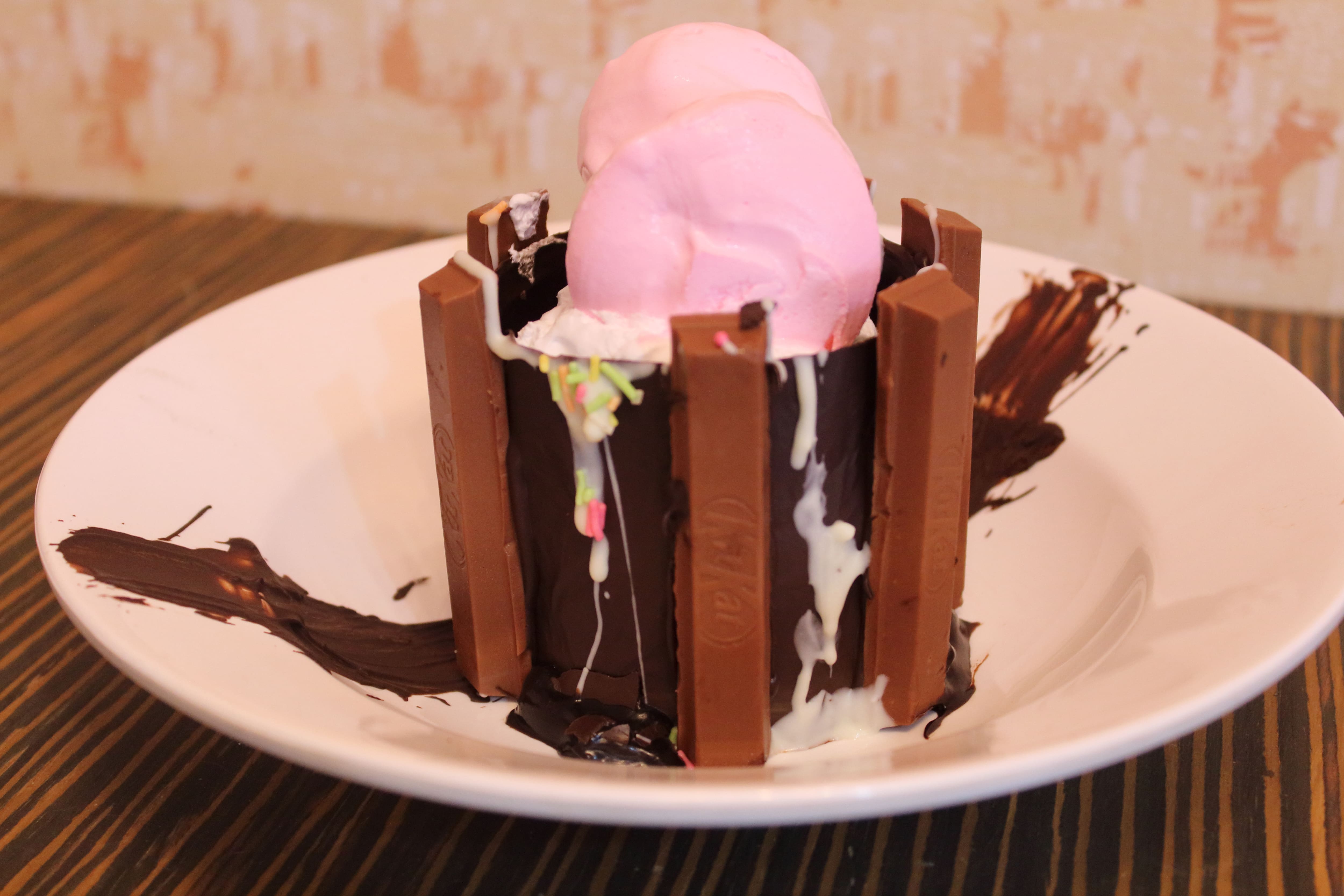 Portillo's Chocolate Cake Shake on Food Network's 