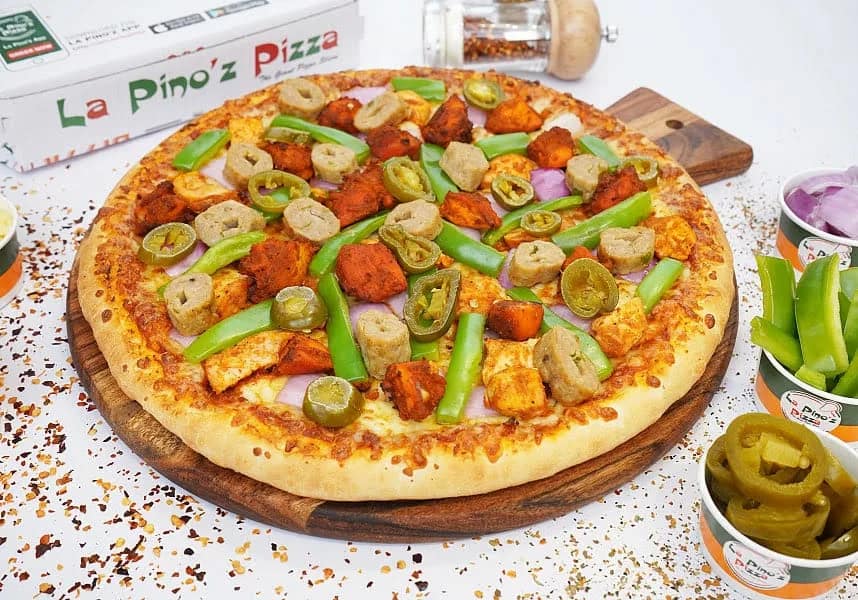 Menu of La Pino'z Pizza, Mogappair, Chennai