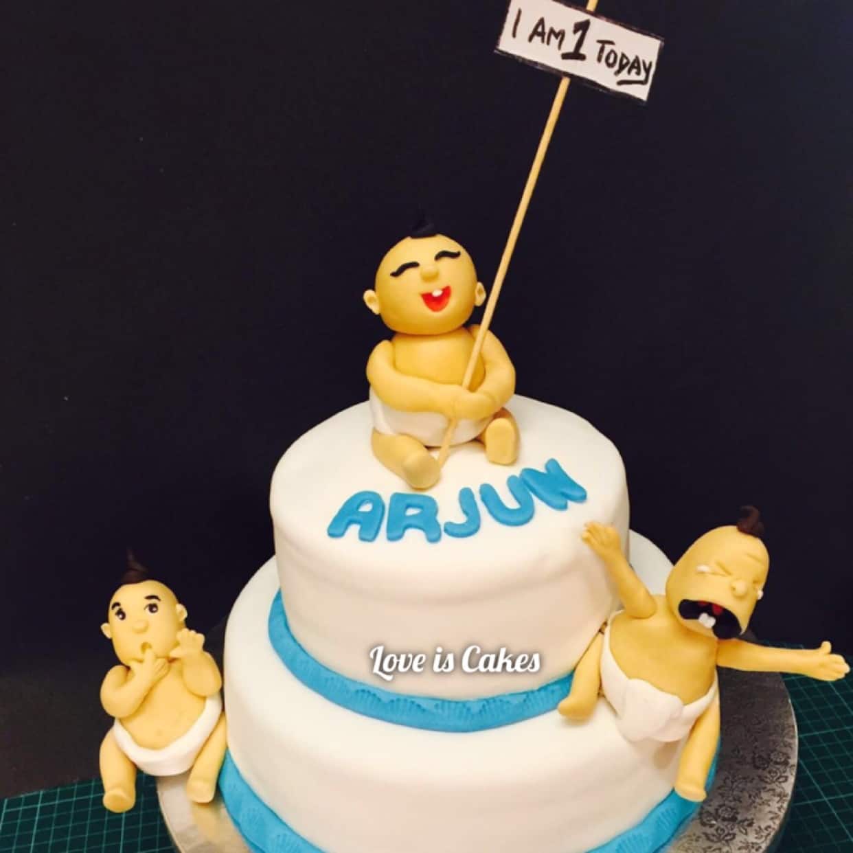 1st Birthday Cake – Marshmadoh