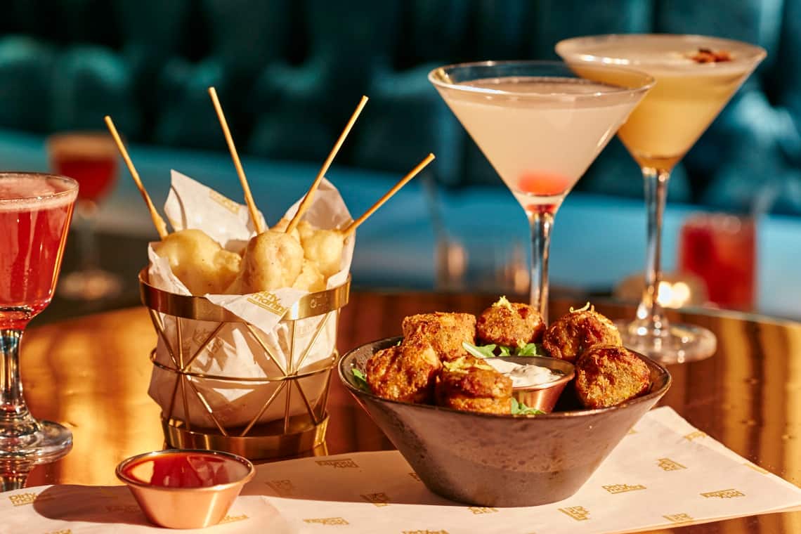 Menu of Dirty Martini, City of London, London