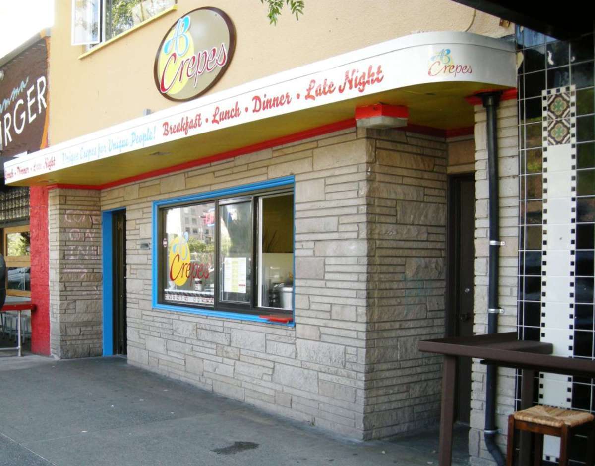 AB Crepes Menu, Menu for AB Crepes, Bellingham, Bellingham