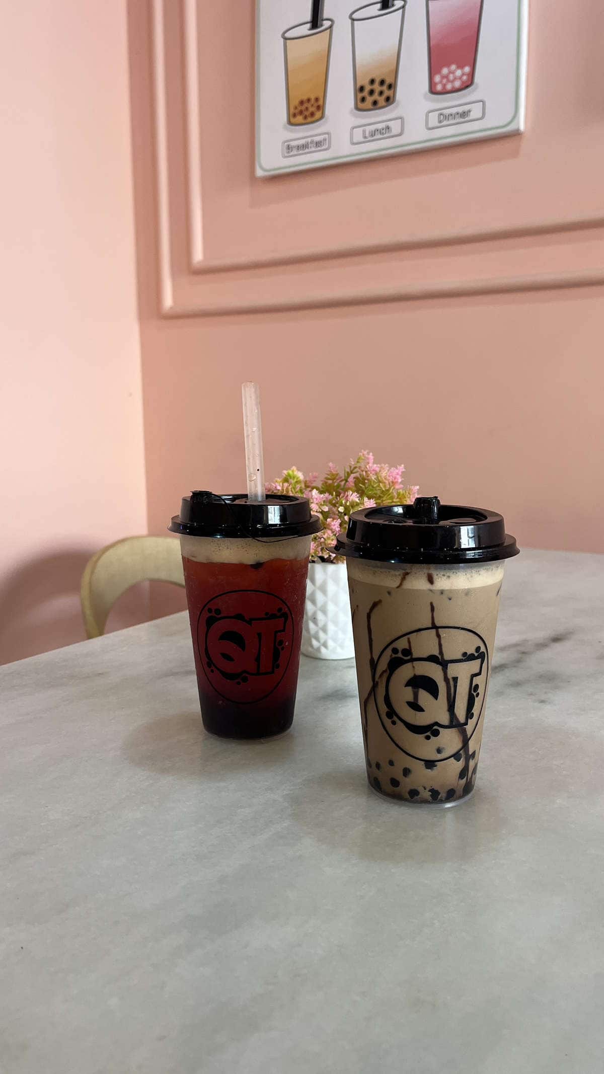 QT Bubble Tea, Sola order online Zomato