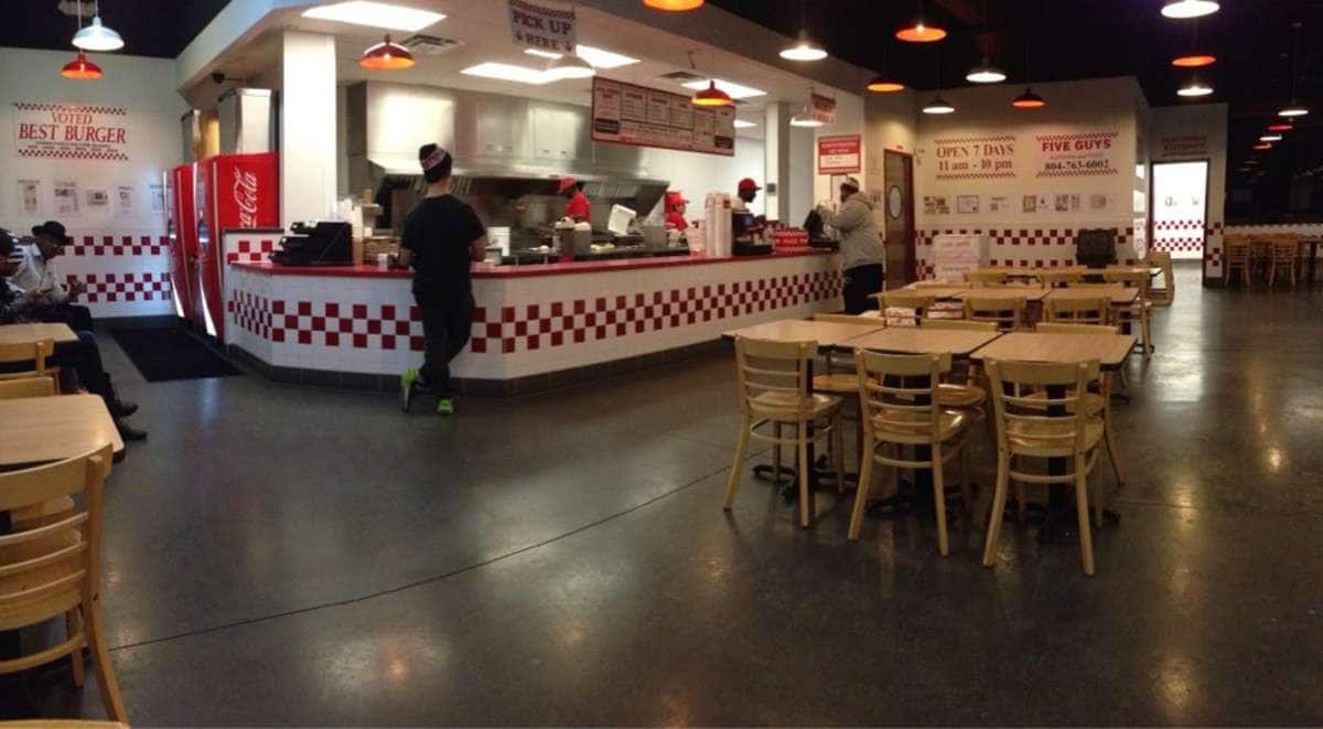 Five Guys Burgers and Fries, Midlothian, Richmond Zomato