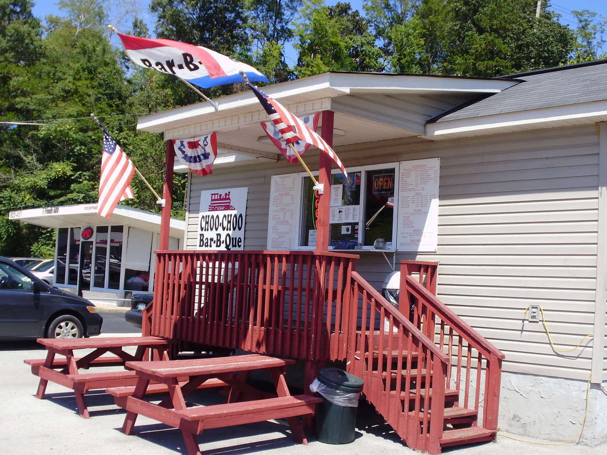 Menu Of Choo Choo Barbecue, East Ridge, Chattanooga