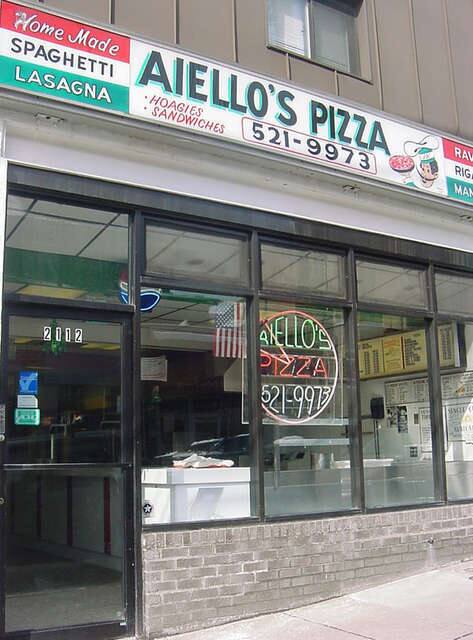 Aiellos Pizza Menu Menu For Aiellos Pizza Squirrel Hillcmu Pittsburgh