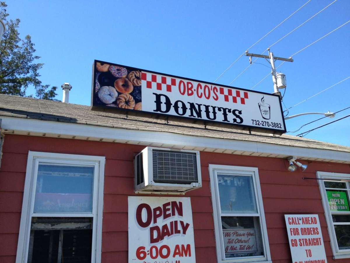 Menu of Obco's Donuts Shop, Toms River, Toms River