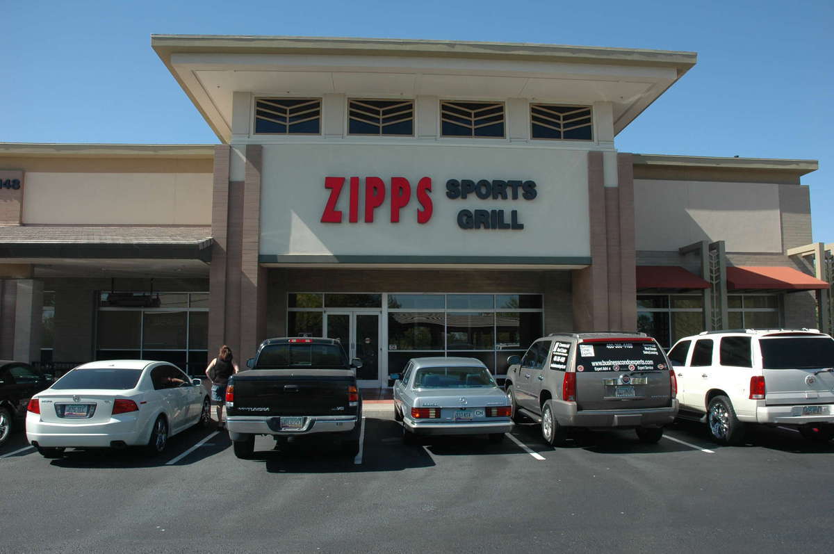 Menu of Zipps, North Scottsdale, Scottsdale