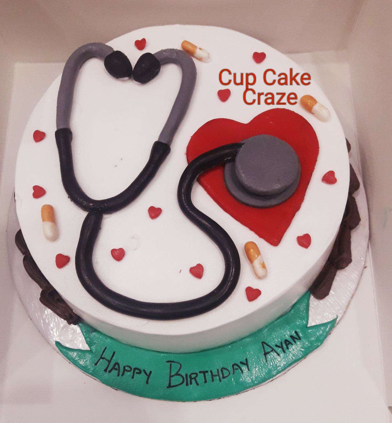 Doctor's Stethoscope Cake – Smoor