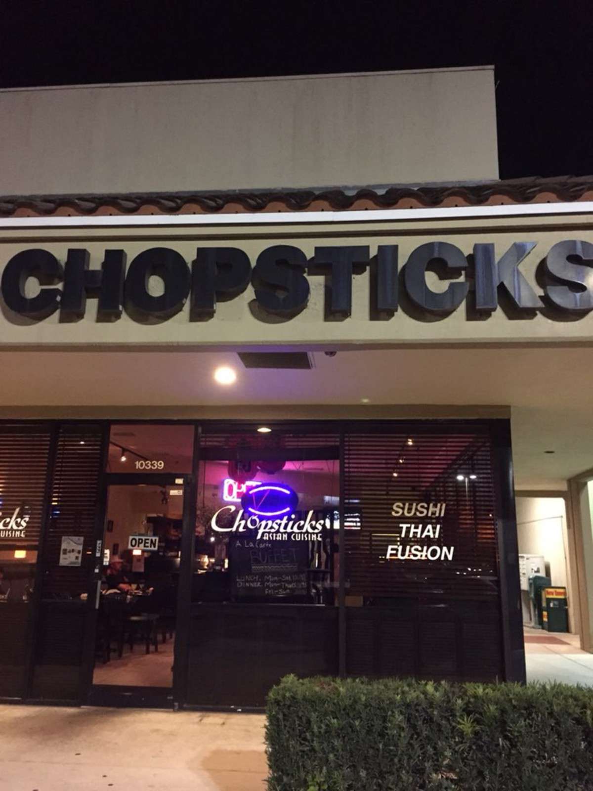 Chopsticks, Coral Springs, Miami Zomato
