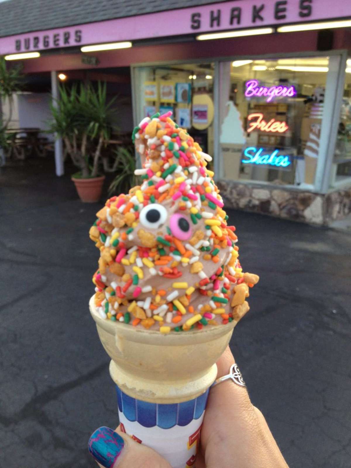 Menu of Cibik's Dairy Island, Chagrin Falls, Cleveland