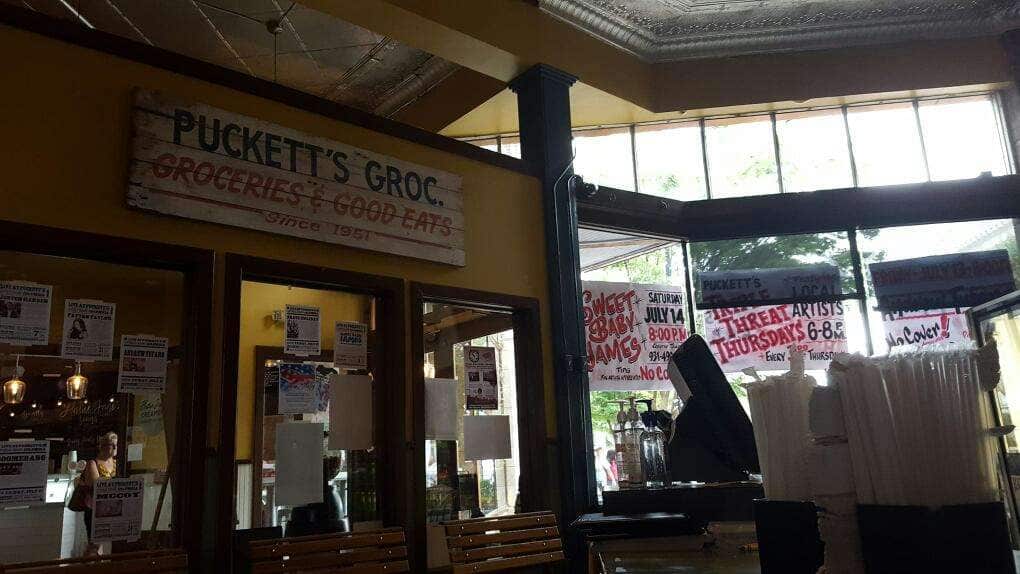 Puckett's Downtown Columbia Menu