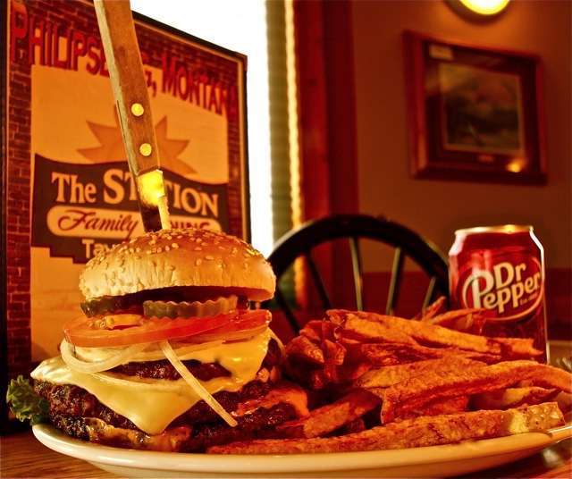 Menu of Sunshine Station, Philipsburg, Philipsburg