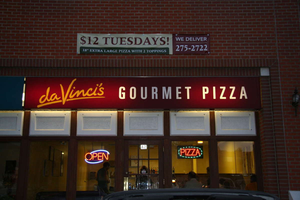 Menu of Da Vinci's Pizza Cafe, Altura Park, Albuquerque