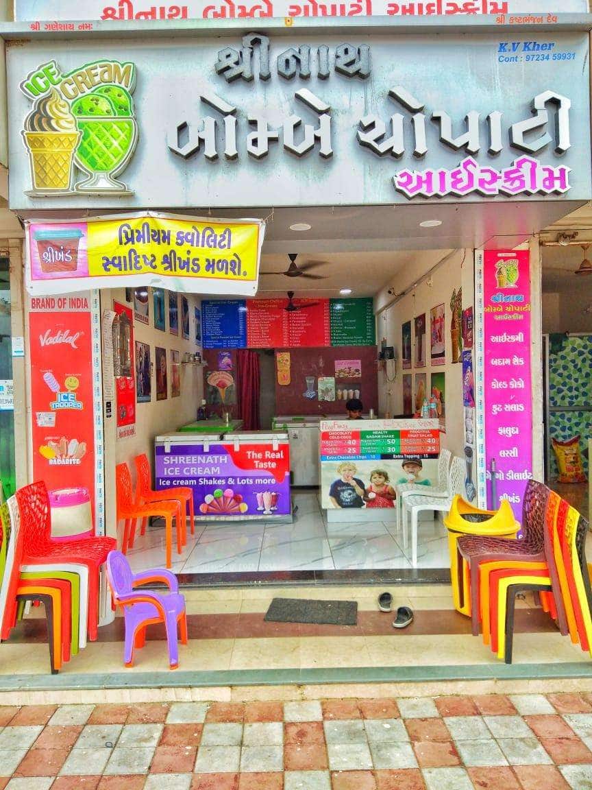 Shreenath Bombay Chowpatty Ice Cream, Kendranagar, Vadodara Zomato