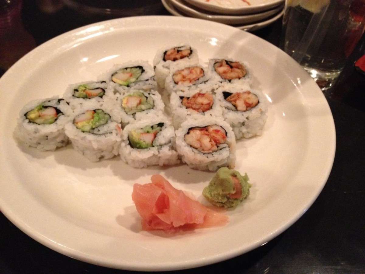 Menu of Wasabi, Marigny, New Orleans